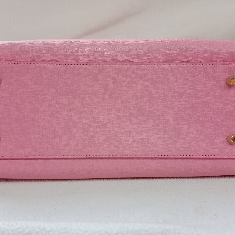 FURLA粉色手提包-5