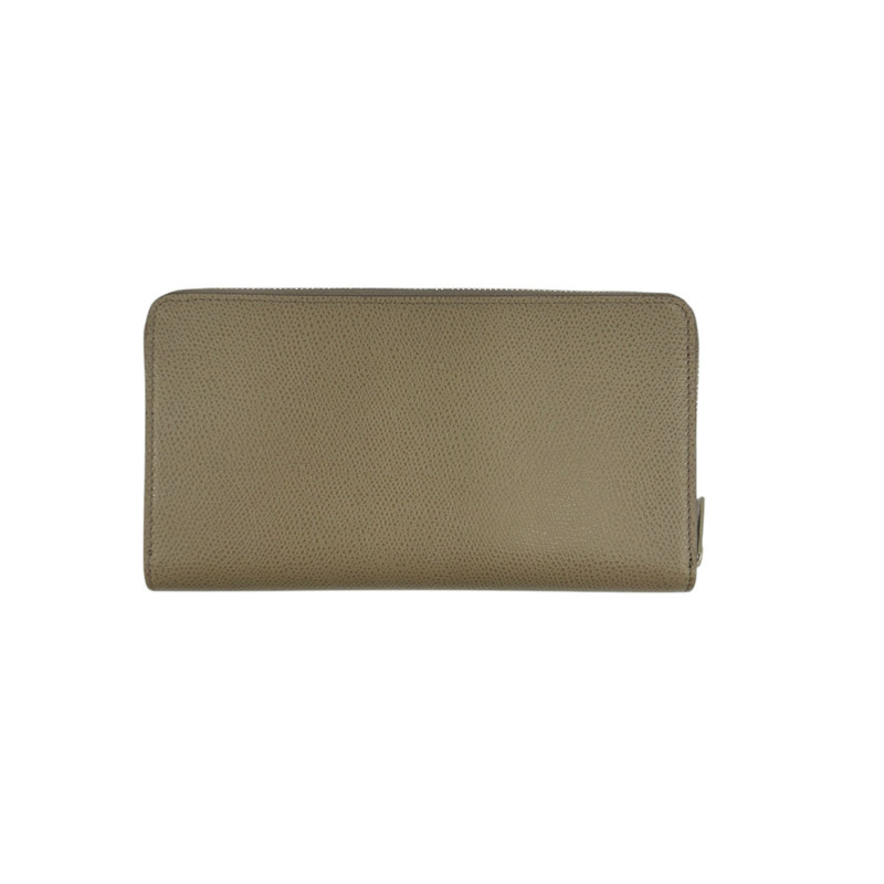 灰色 牛皮 Continental 拉鏈 長夾【CELINE 賽琳】-1