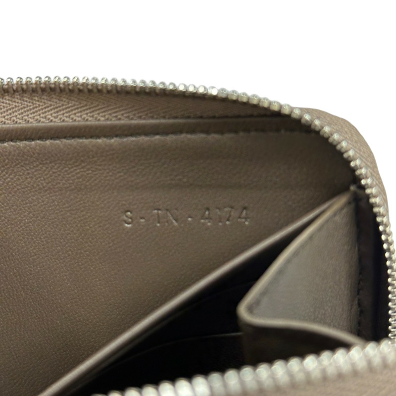 灰色 牛皮 Continental 拉鏈 長夾【CELINE 賽琳】-7