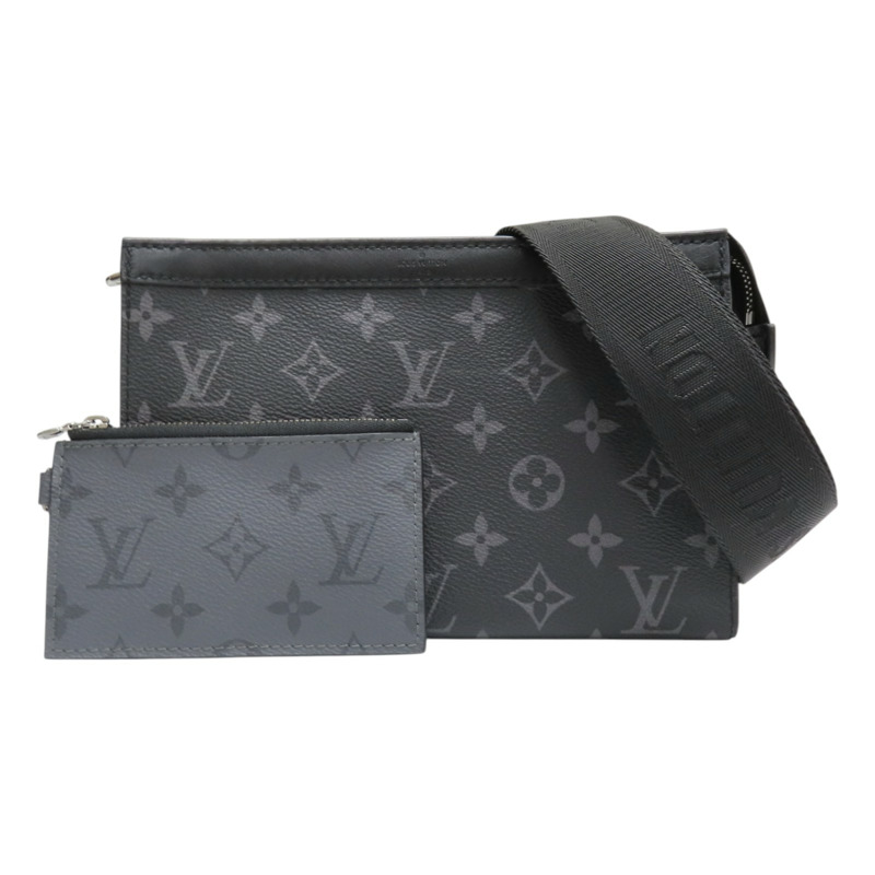 譯黑花帆布 Gaston 肩背 M81124-0