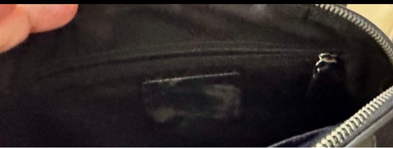 Coach 馬車系黑色皮製獸紋斜背/手提包-4