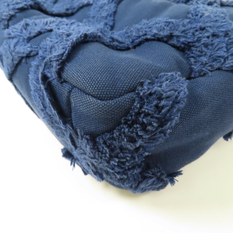 CHANEL 帆布Chanel 19金扣鏈帶手挽肩背兩用袋-12