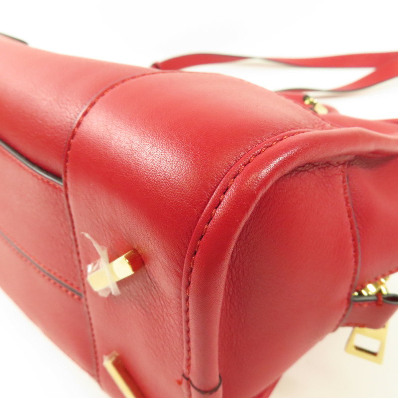 LOEWE 牛皮皮革Shoulder Bag金扣手挽肩背兩用袋-7