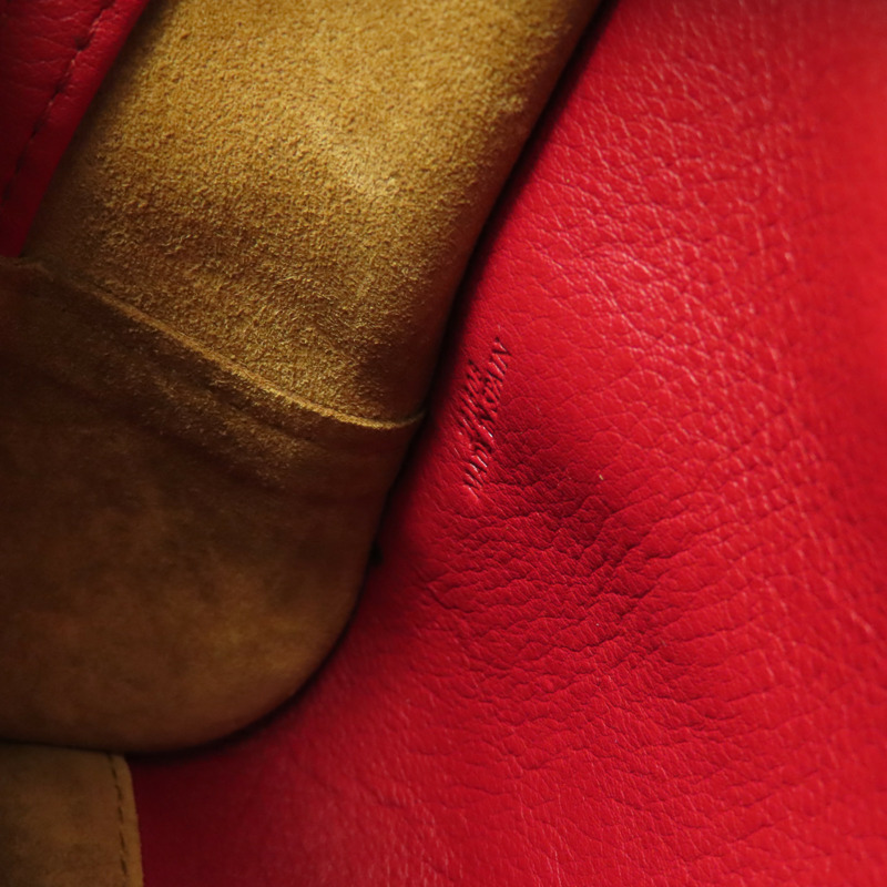 LOEWE 牛皮皮革Shoulder Bag金扣手挽肩背兩用袋-12