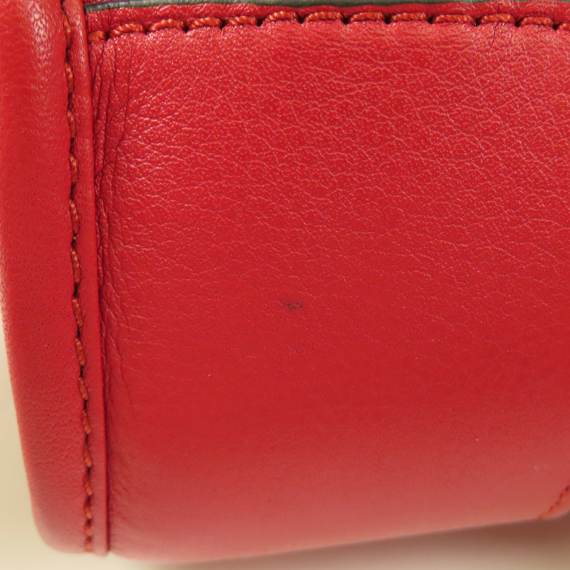LOEWE 牛皮皮革Shoulder Bag金扣手挽肩背兩用袋-15
