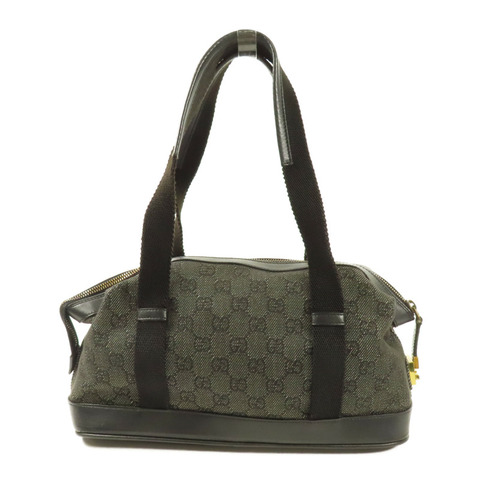 GUCCI 牛仔布Shoulder Bag金扣肩背袋