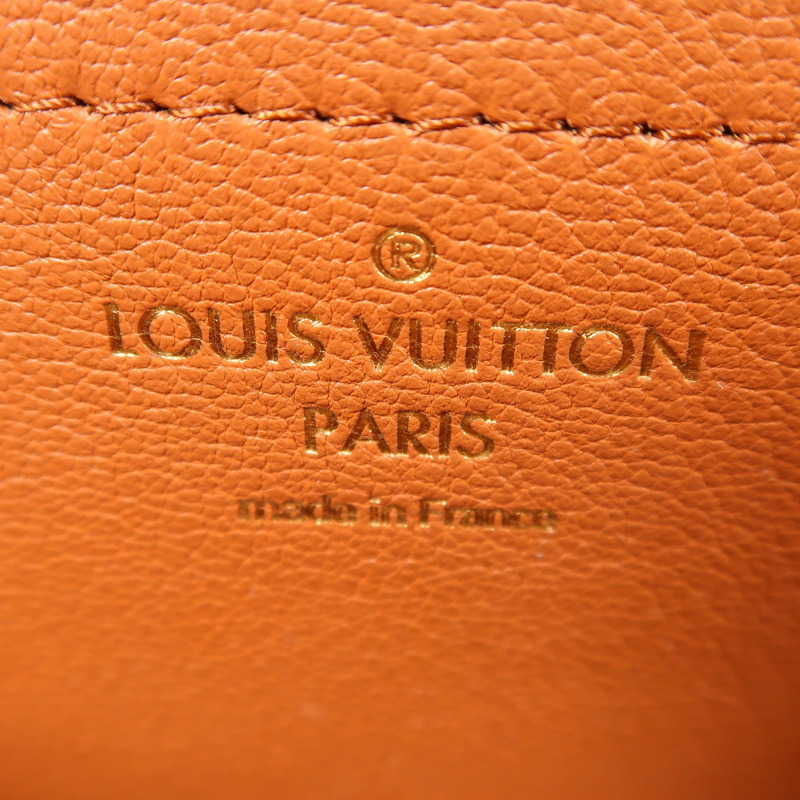 LOUIS VUITTON Monogram Marceau金扣鏈帶肩背袋棕色-5