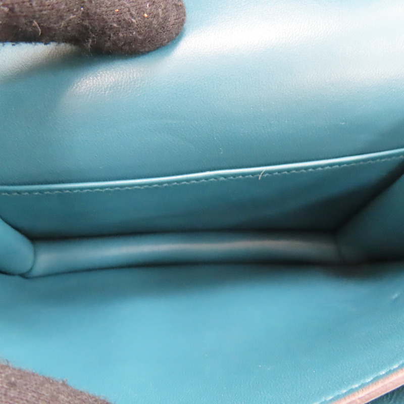 孔雀綠 Evercolor 牛皮 Constance 19 康康包 肩背包 U刻 金扣【HERMES 愛馬仕】-4