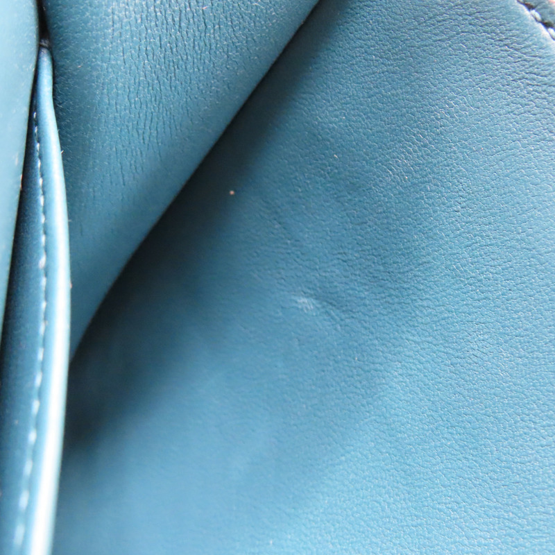 孔雀綠 Evercolor 牛皮 Constance 19 康康包 肩背包 U刻 金扣【HERMES 愛馬仕】-15