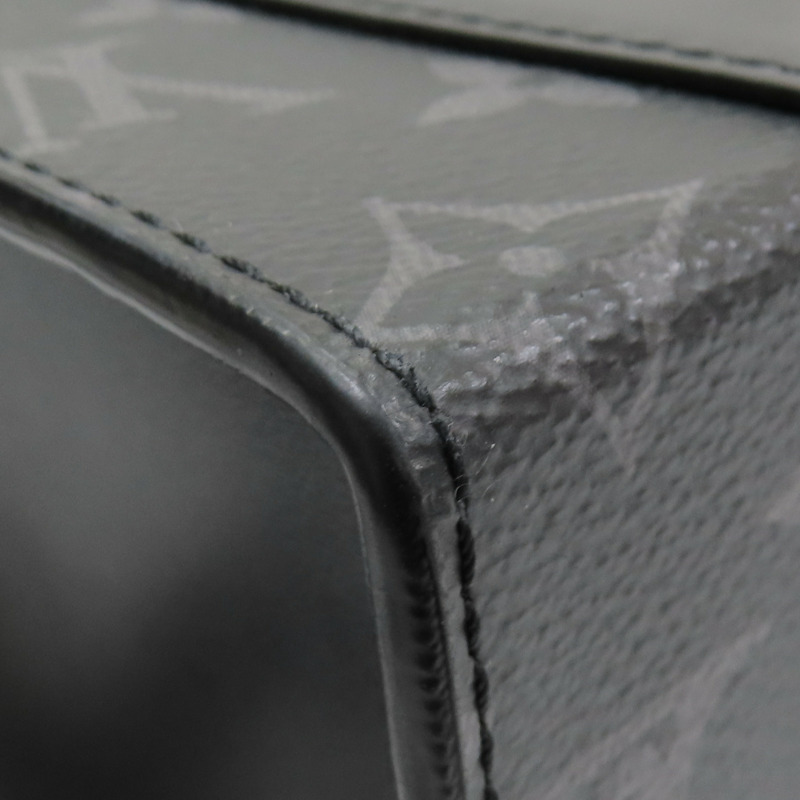 黑色 原花 帆布 Sac Plat Mini 兩用包 M46453-11