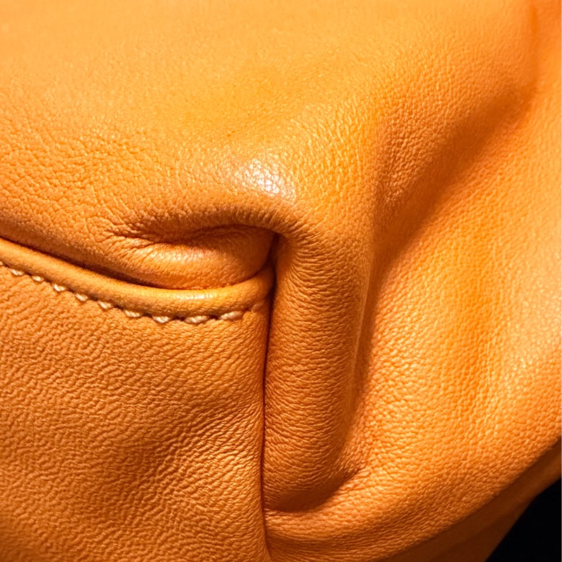 Longchamp 皮革製迷你斜背/手提水餃包-6