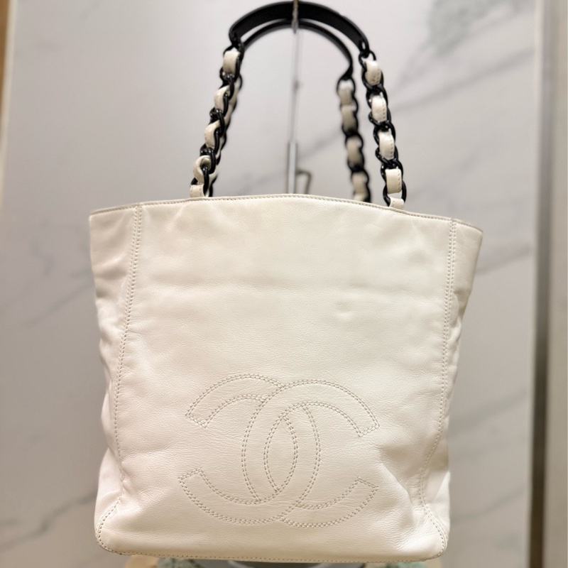 🌸 Chanel稀有玳瑁托特包｜慵懒随性也太好背｜老香控-3