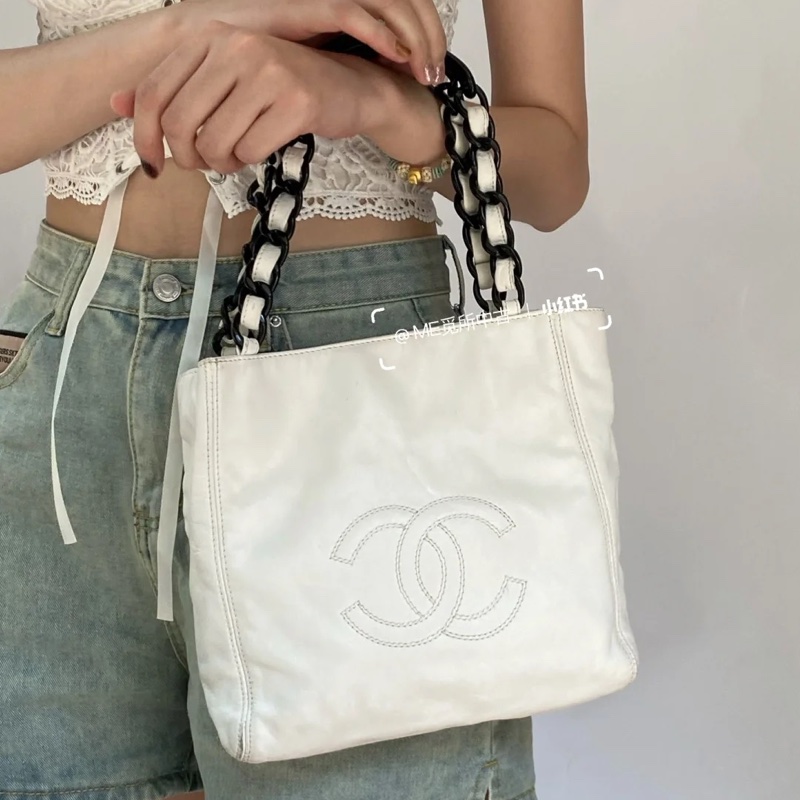 🌸 Chanel稀有玳瑁托特包｜慵懒随性也太好背｜老香控-6