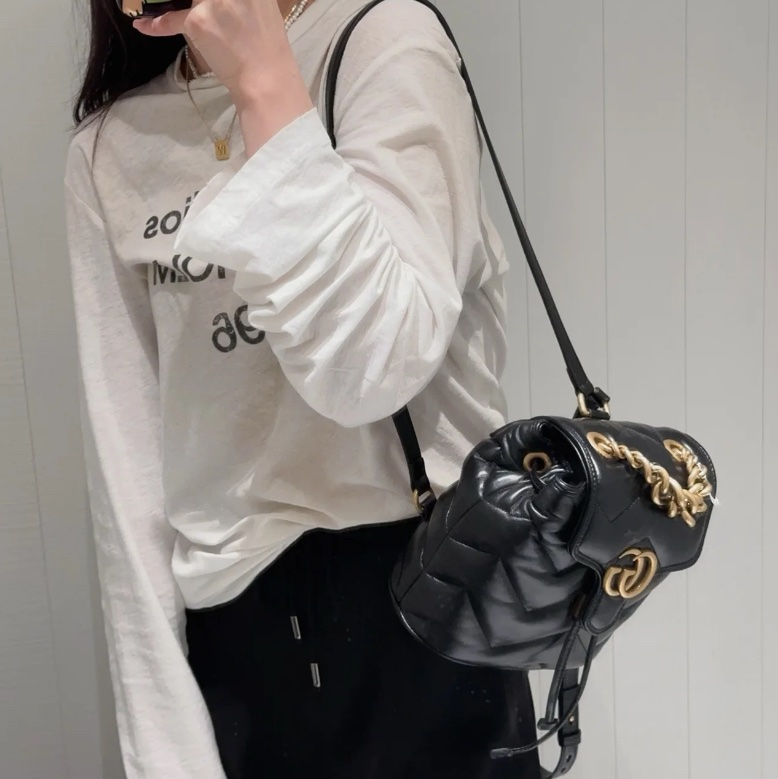 Gucci 新款marmont 雙肩後背包-1