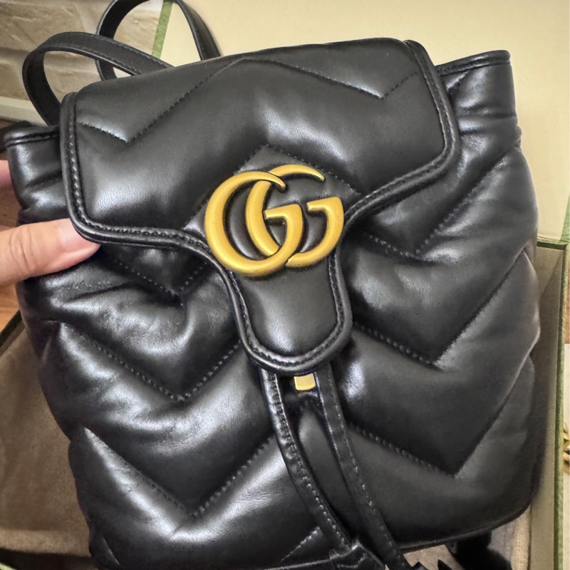 Gucci 新款marmont 雙肩後背包-4