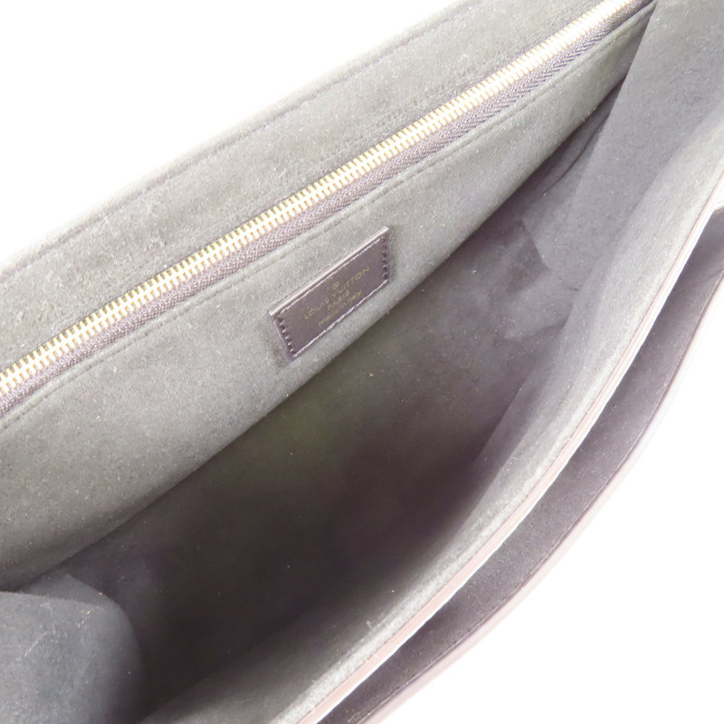 LOUIS VUITTON Damier Vavin PM金扣鏈帶肩背袋-9