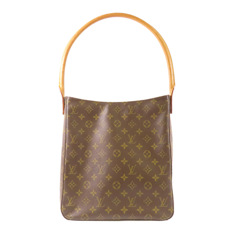 LOUIS VUITTON Monogram Looping GM金扣肩背袋-0