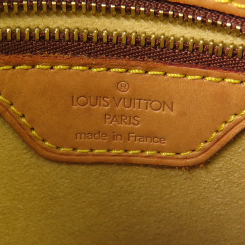 LOUIS VUITTON Monogram Looping GM金扣肩背袋-10
