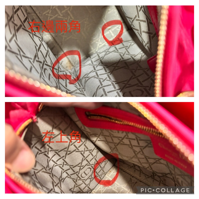Dior 迪奧 經典Lady Dior淡金釦小羊皮手提肩背斜背黛妃包-13