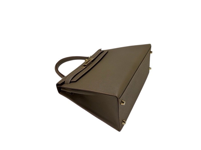 Hermès Kelly 28 Sellier Epsom CP18 Etoupe-7