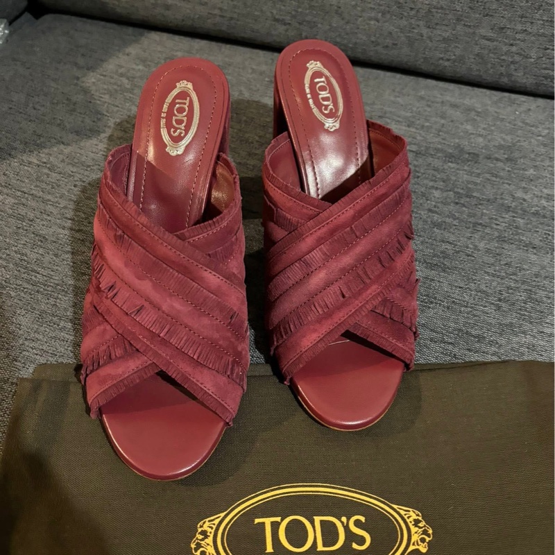 Tod’s粗跟 高跟鞋-3