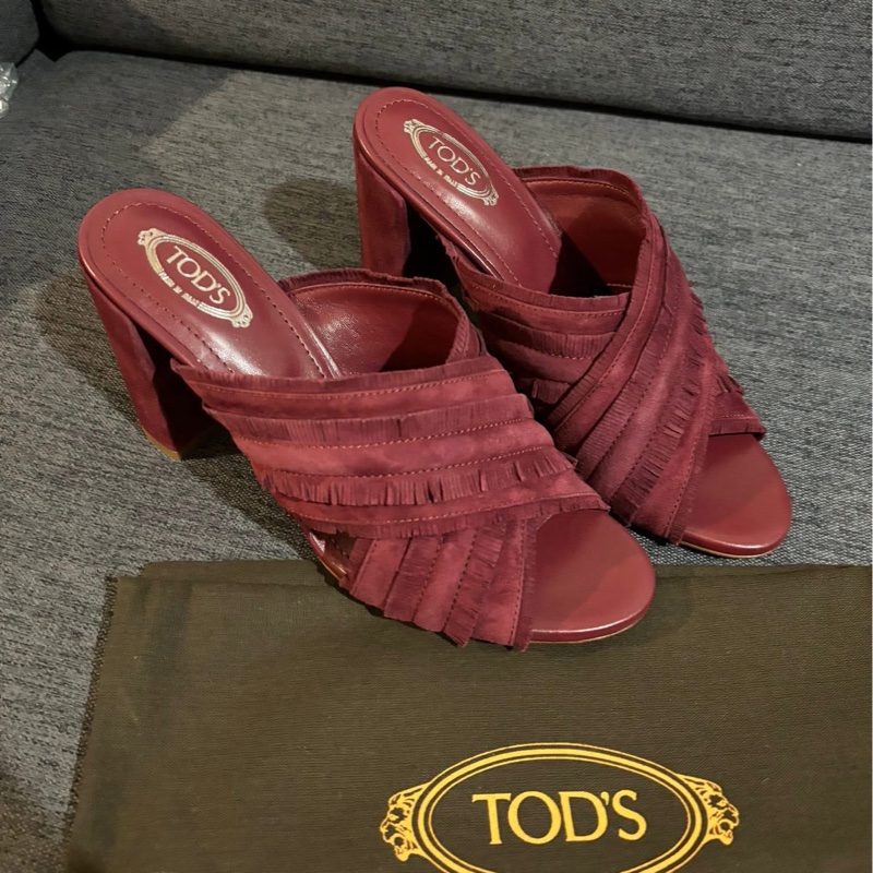 Tod’s粗跟 高跟鞋-4