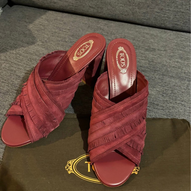 Tod’s粗跟 高跟鞋-5