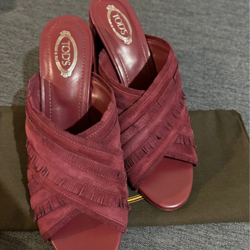 Tod’s粗跟 高跟鞋-11