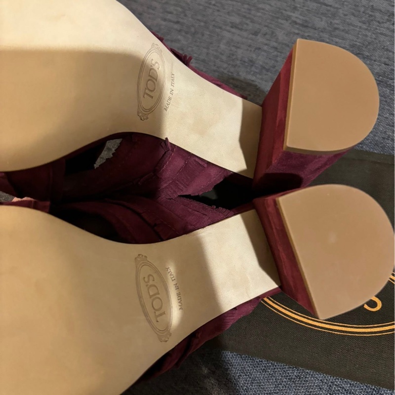 Tod’s粗跟 高跟鞋-12