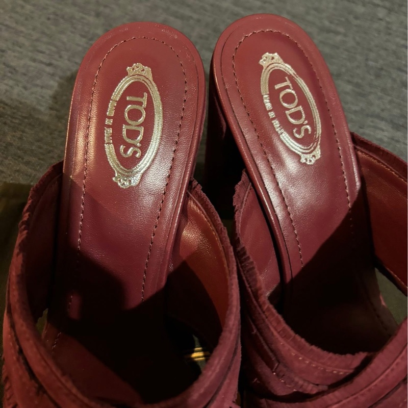 Tod’s粗跟 高跟鞋-13