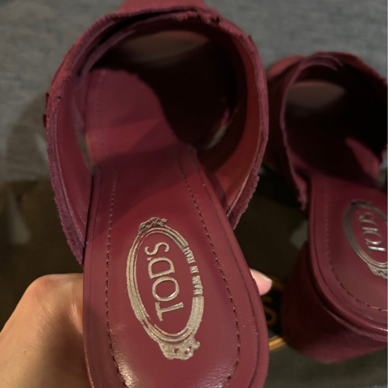 Tod’s粗跟 高跟鞋-21