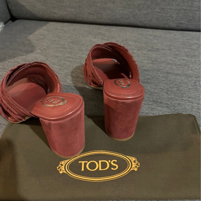 Tod’s粗跟 高跟鞋-35