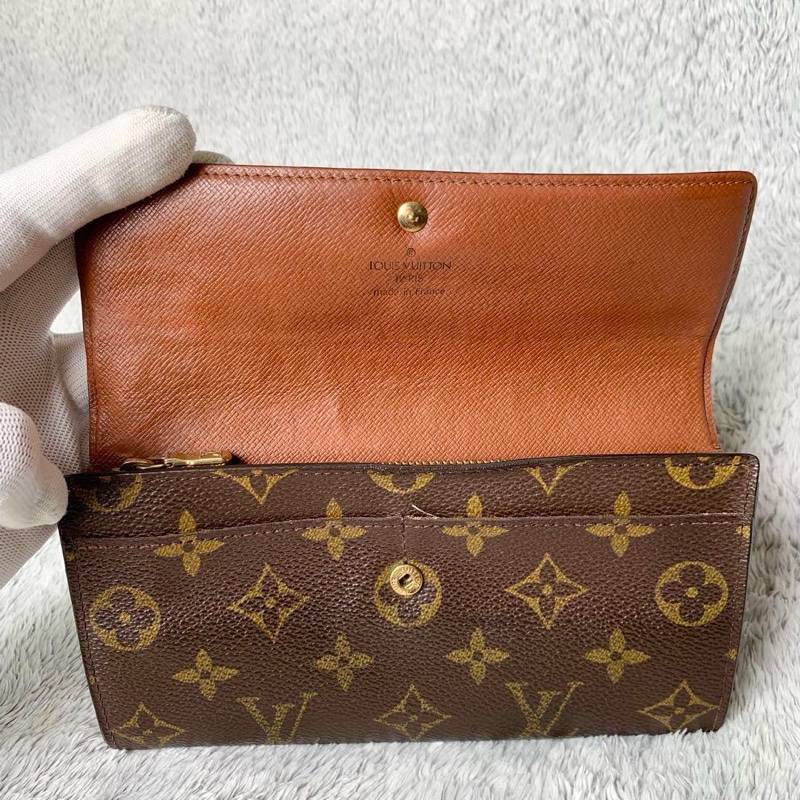 Louis Vuitton Monogram發財長夾｜經典花紋✦fufu style 精品✦ 氣質款-4