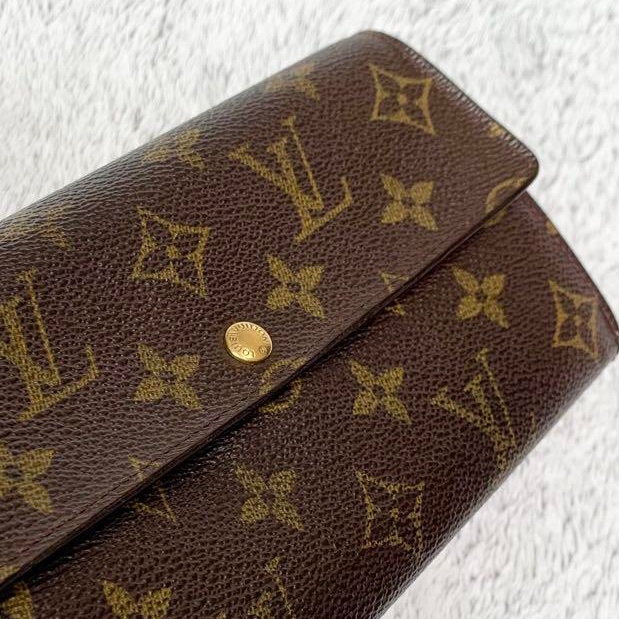 Louis Vuitton Monogram發財長夾｜經典花紋✦fufu style 精品✦ 氣質款-13