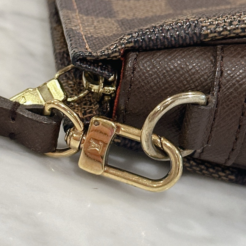Louis Vuitton LV 路易威登 經典棋盤格小方包 小手提包-6