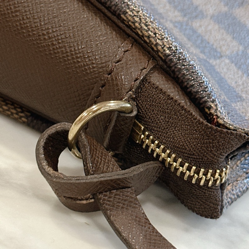 Louis Vuitton LV 路易威登 經典棋盤格小方包 小手提包-7