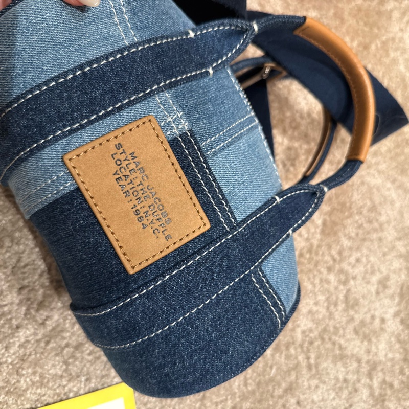 Marc Jacob 牛仔滾筒包-5