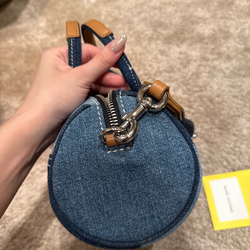 Marc Jacob 牛仔滾筒包-6