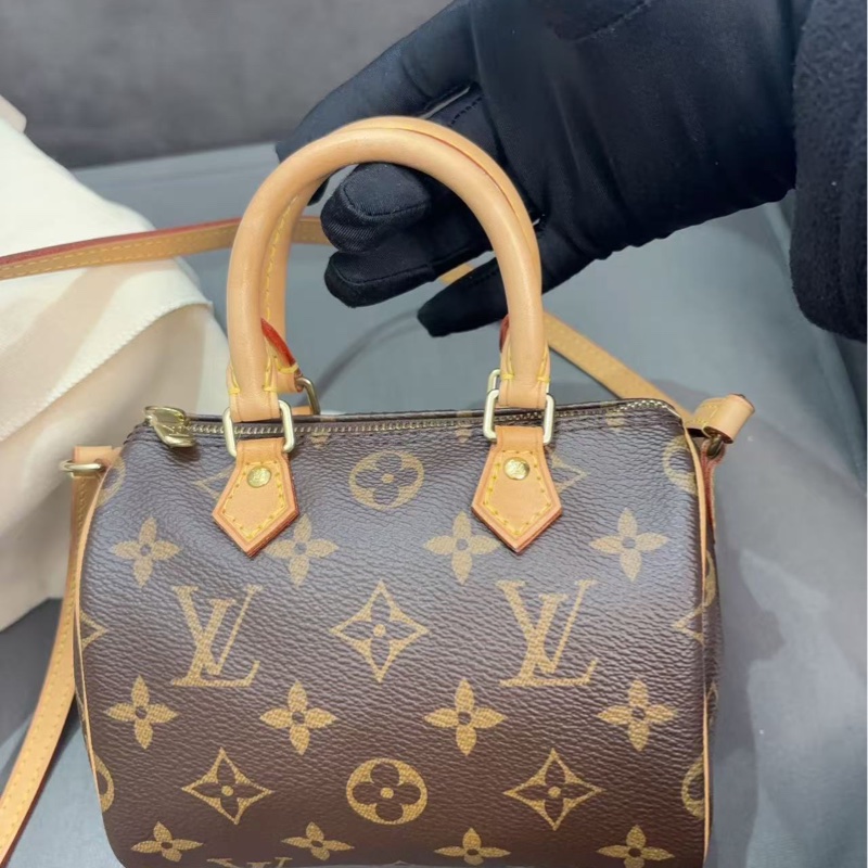 LV speedy nano 16*10*7.5  98新配件塵袋-1