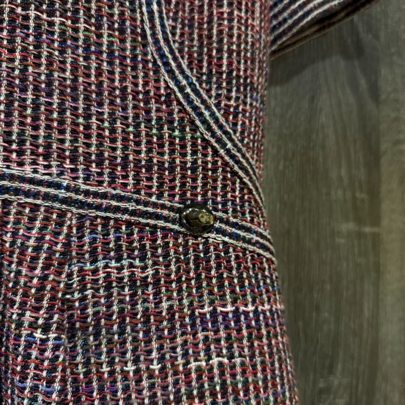 【美收精品】CHANEL紫色短袖洋裝 1-915-5