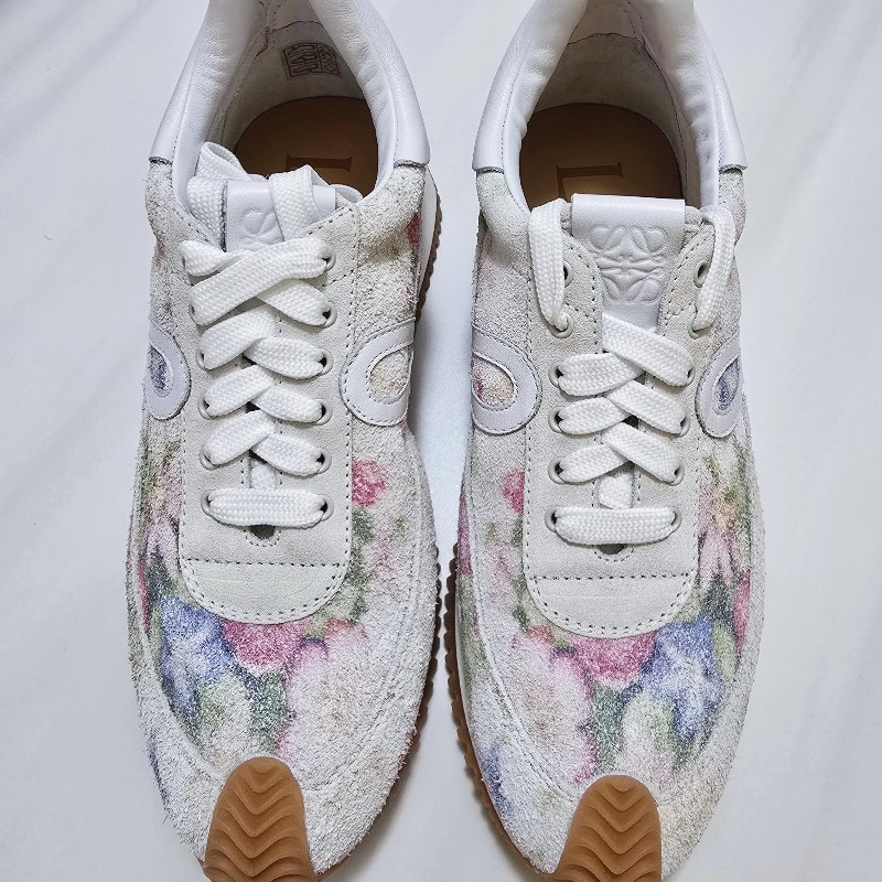 LOEWE floral print sneakers-1