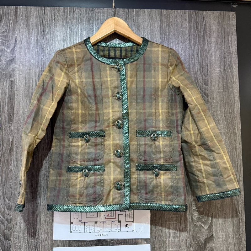 【美收精品】CHANEL 愛丁堡橄欖綠外套 1-996-0