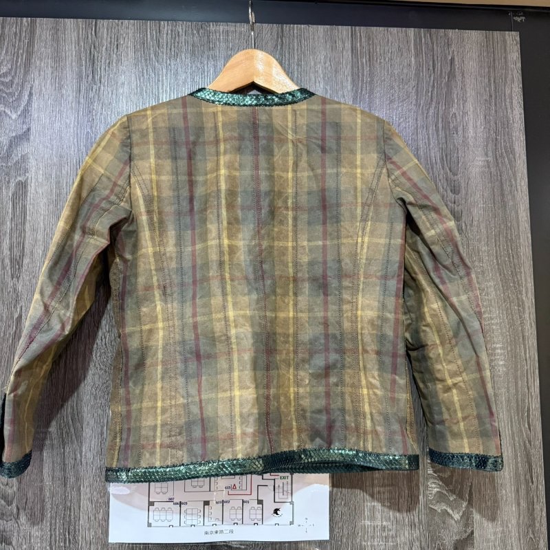 【美收精品】CHANEL 愛丁堡橄欖綠外套 1-996-1