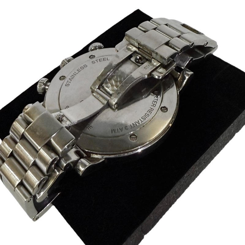 【美收精品】GUCCI 鑽石黑色錶盤手錶 2-147-7