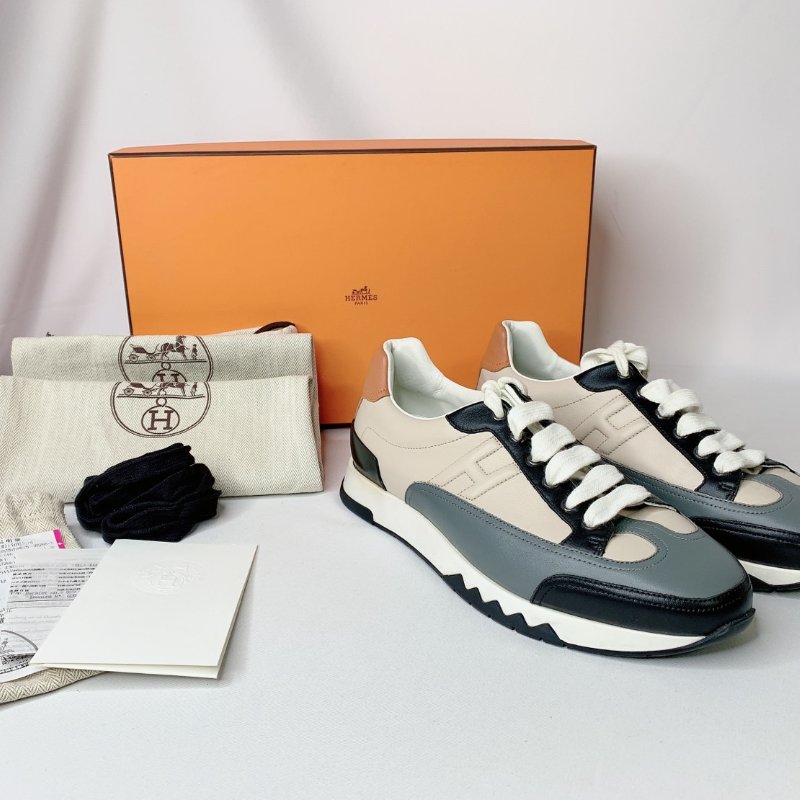 HERMES Trail拚色運動鞋-0