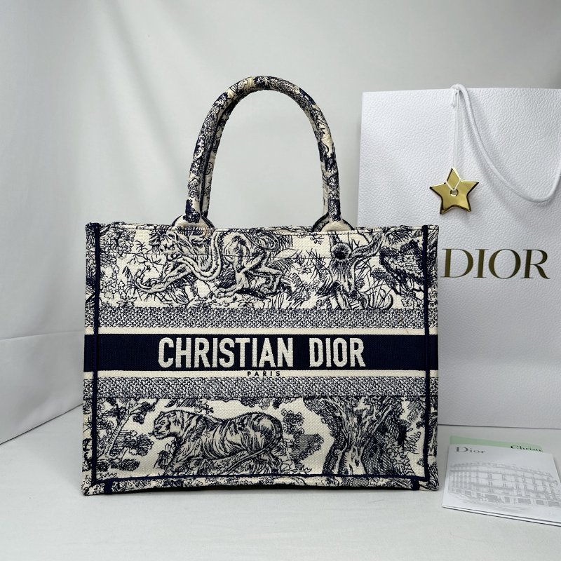 DIOR 中款Book Tote動物園托特包-0
