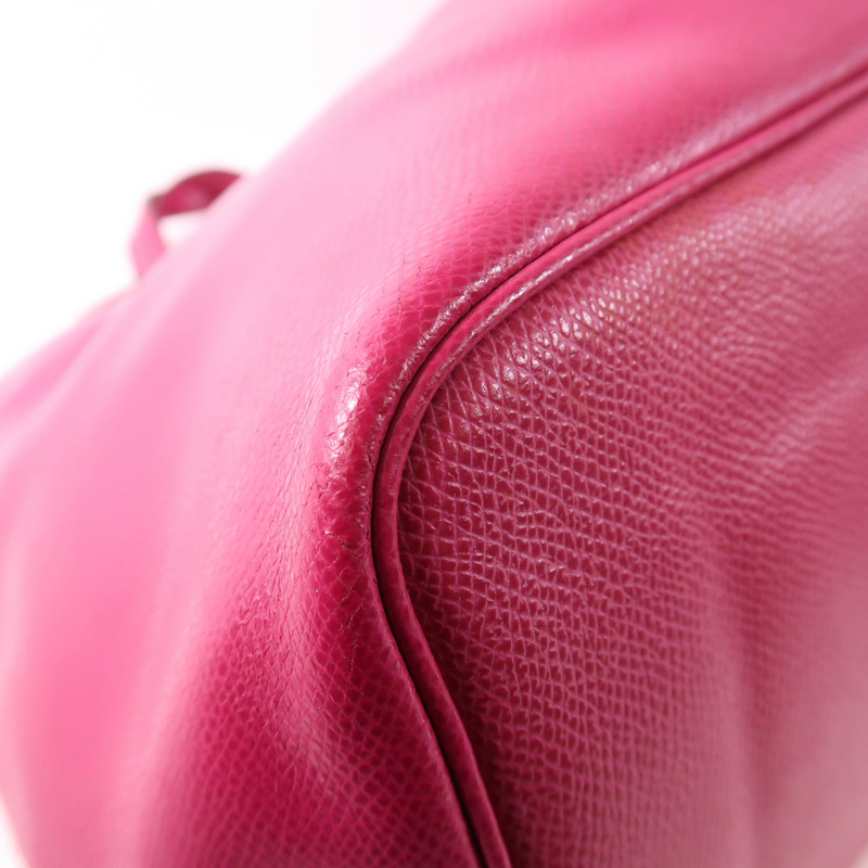 COACH 牛皮皮革2 Way Shoulder金扣手挽肩背兩用袋-11