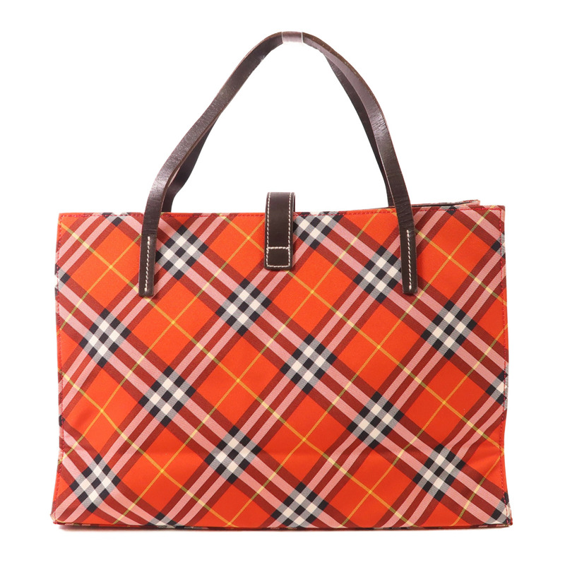 BURBERRY 尼龍Hand Bag銀扣手挽袋-1