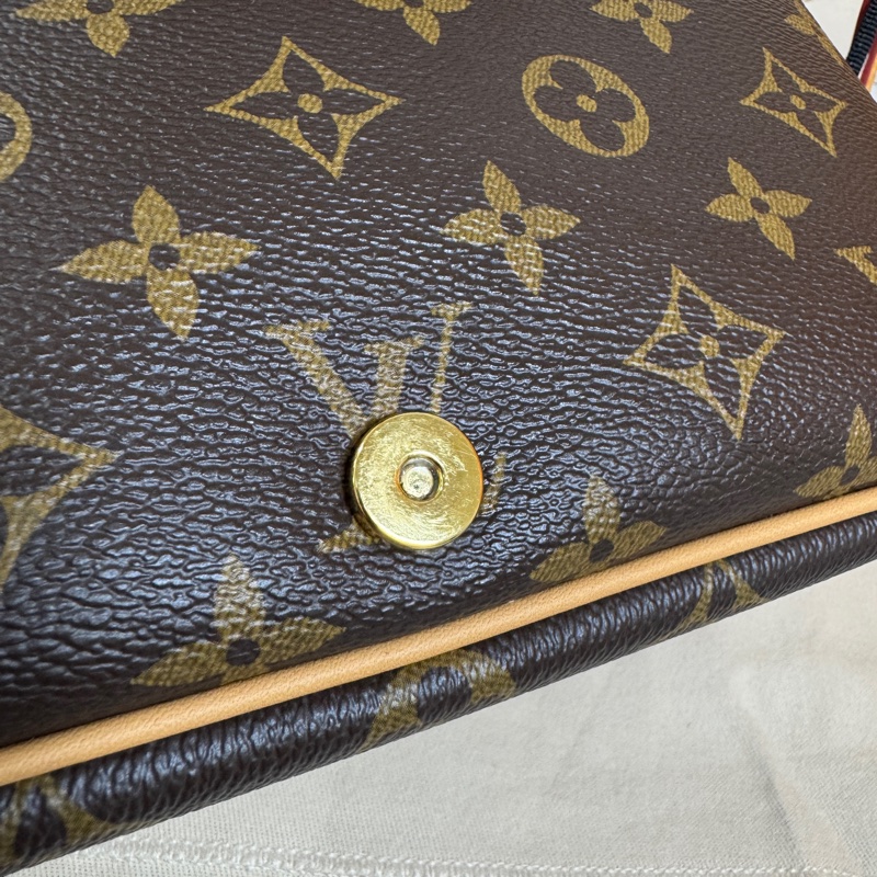 #LV #法棍包 M45985 #芯片款 #部分膠膜還在-36