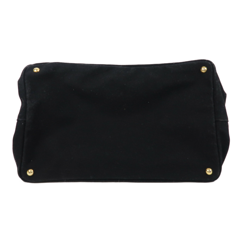 PRADA 帆布Hand Bag金扣手挽袋-3